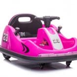 Elektrische bumperauto voor kinderen roze