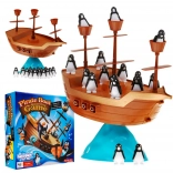 Woopie piratenschip van pinguïns