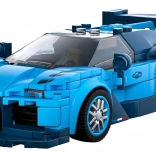 Bouwpakket sportwagen 336 stukjes – blauw