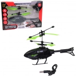 Plastic helikopter 18,5 × 4 × 11,5 cm met batterijen