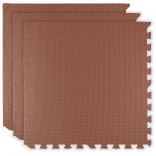 HUMBI foam speelmat 180 × 60 cm – grote waterdichte puzzel, veilig voor kinderen, 3 stuks, baksteen