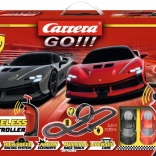 Carrera GO racebaan Ferrari Supercar Power 5,3 m met draadloze handcontrollers