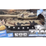 Beige batterijtank met vliegwiel