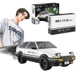 Bouwset CaDA Toyota AE86 Trueno Initial D – witte stadsauto, 72 stukjes