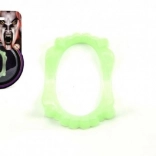 Lichtgevende vampiertanden voor carnaval