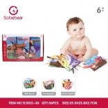 Set van drie sensorische boekjes voor de allerkleinsten