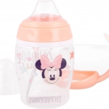Beker met handvatten en siliconen tuit Minnie 270ml