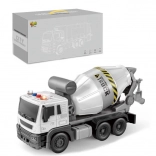 Betonmixer Blauwe roterende trommel Geluid Licht 1:16