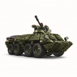Militaire bouwset Sluban BTR-80AS op schaal 1:35