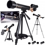 Astronomische telescoop 30x/60x 500 mm met statief en accessoires