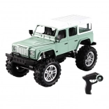 Op afstand bestuurbare auto 1:14 groene Land Rover Defender van Double Eagle