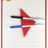 Uitwisbaar schrijfbord met lijnen en stiften Koh-i-Noor