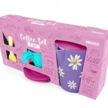 Kleine kinder-koffieset