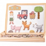 Magnetisch en droog uitwisbaar bord voor kinderen