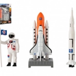 Ruimtespeelgoed - set astronauten en spaceshuttle