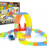 Lichtgevende autoracebaan - 157 delen