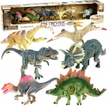 Set van dinosaurussen - beschilderde figuren