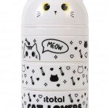 Organizer met uittrekbare vakken witte kat