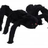 Grote zwarte spin voor Halloween