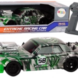 RC auto 1:16 met 2,4G, rubberen wielen voor drift – groen