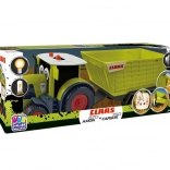 Claas tractor met aanhanger