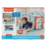 Fisher-Price 3-in-1 speelkleed Ontdekkershuis met geluiden