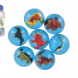 stuiterbal met dinosaurus 4 cm – mix soorten