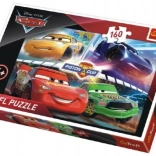 Puzzel 160 stukjes – winnende race DISNEY CARS 3