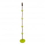 Small Foot klimschommel 2-in-1, klimtouw met schijven 190 cm