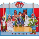 Universeel poppentheater met accessoires