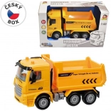 Bouwauto met vliegwiel voor kinderen 16 cm