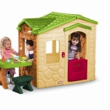 Little Tikes picknickhuisje met patio en magische deurbel