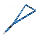 Sleutelhanger met karabijnhaak Eenhoorn