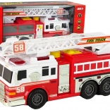 Brandweerauto met geluiden, lichten en water­effect – rood