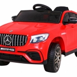Elektrische kinderauto MERCEDES‑BENZ GLC 63 S, rood, met afstandsbediening