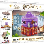 Bouwset Brick Trick Harry Potter: Weasleys Tovenaarsgrappen (210 onderdelen)