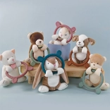 Doudou pluchen speelgoed met bijtring