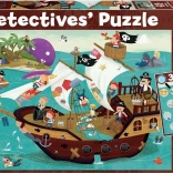 Educa detectivepuzzel Piratenschip 50 stukjes