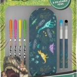 Set met etui Dinosaurus