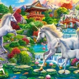 Puzzel 300 stukjes Unicorn Garden – eenhoorns