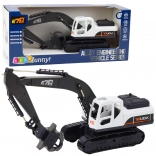 Rups Graafmachine met Roterende Klauw en 360° Rotatie