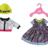 Scooterkleding voor BABY BORN pop 43 cm