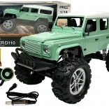 RC terreinwagen LAND ROVER DEFENDER D110 1:14 groen 2.4G