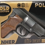 Metalen politiepistool