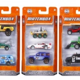 Matchbox Set van 3 Autootjes