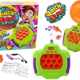 Elektronische behendigheidsconsole met knallende ballonnen