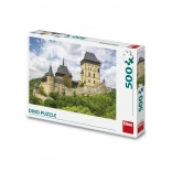 Dino puzzel kasteel Karlštejn 500 stukjes