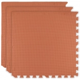 HUMBI schuimmat 180 × 60, grote waterdichte puzzel, veilig, 3 stuks, oranje