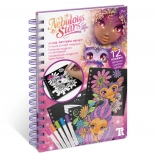 Nebulous Stars magische kleurplaten – 12 fluwelen platen en 5 stiften