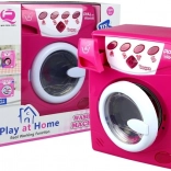 Batterij-aangedreven wasmachine Geluid Roze